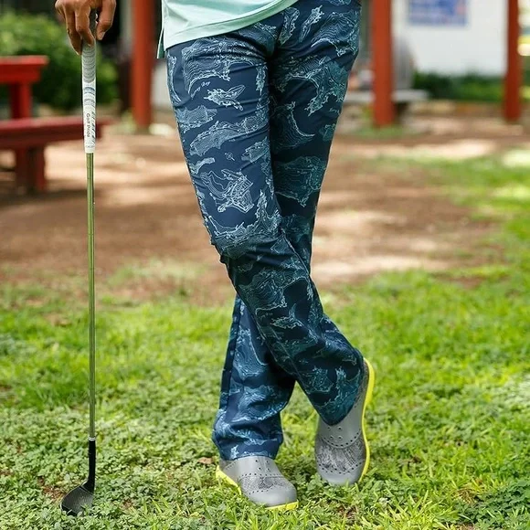 William Murray Golf Pants William Murray Bay Map Golf Pants 32